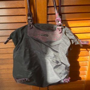 Rebecca Minkoff Nylon and Leather Tote Bag